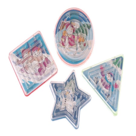 Snag-It Snowman Maze Puzzles, 12 Piece SN1637809